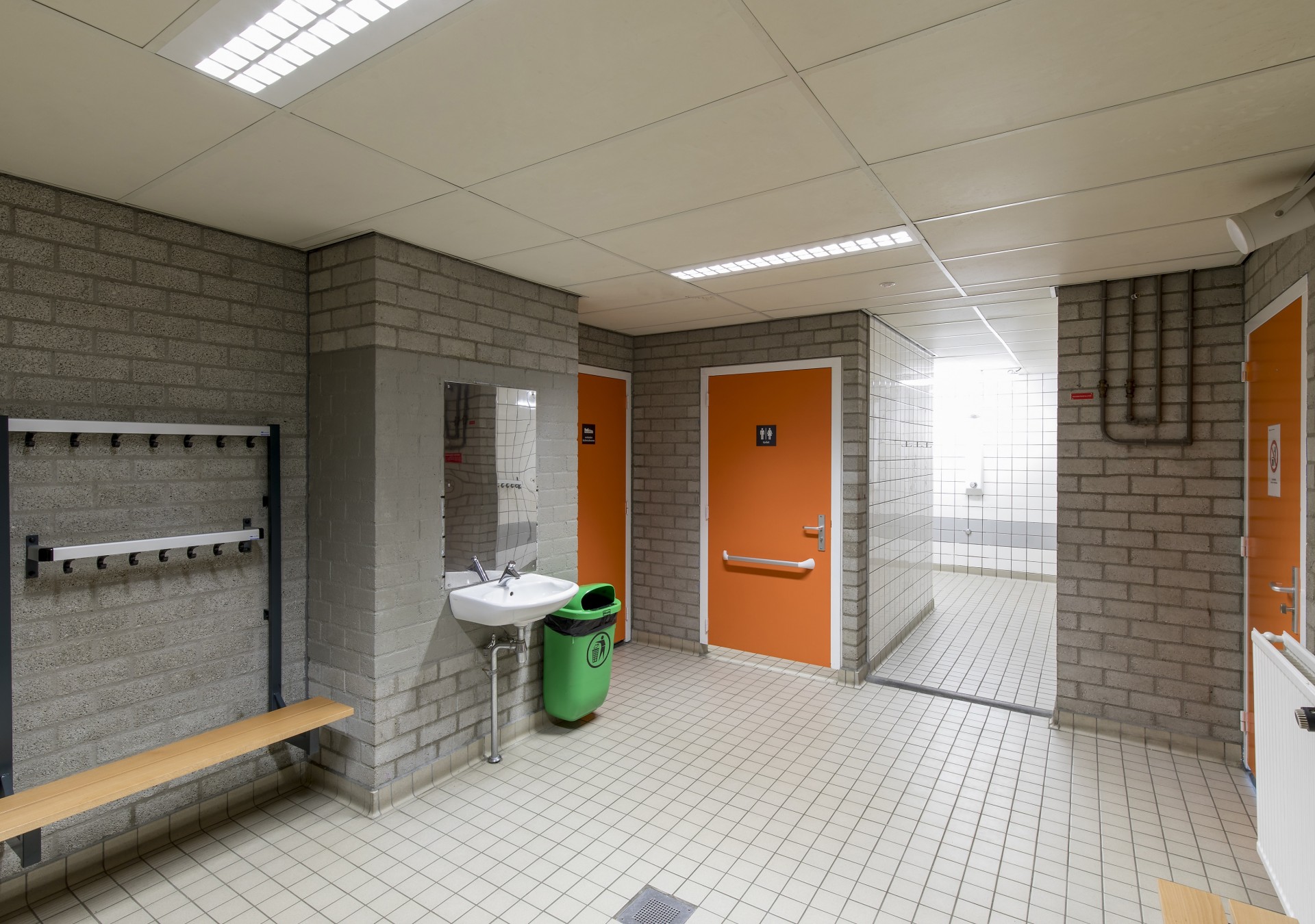Genoeg plek om je om te kleden