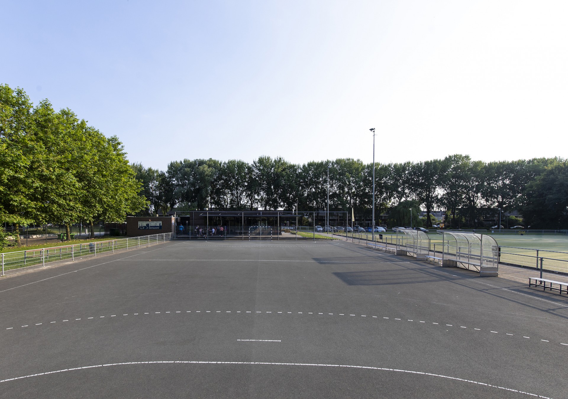 Handballen in de buitenlucht