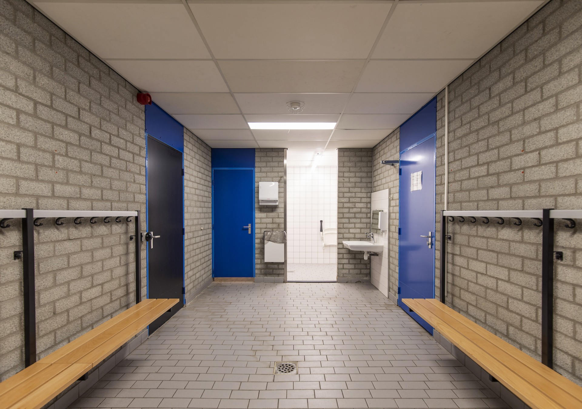 Genoeg plek om je om te kleden