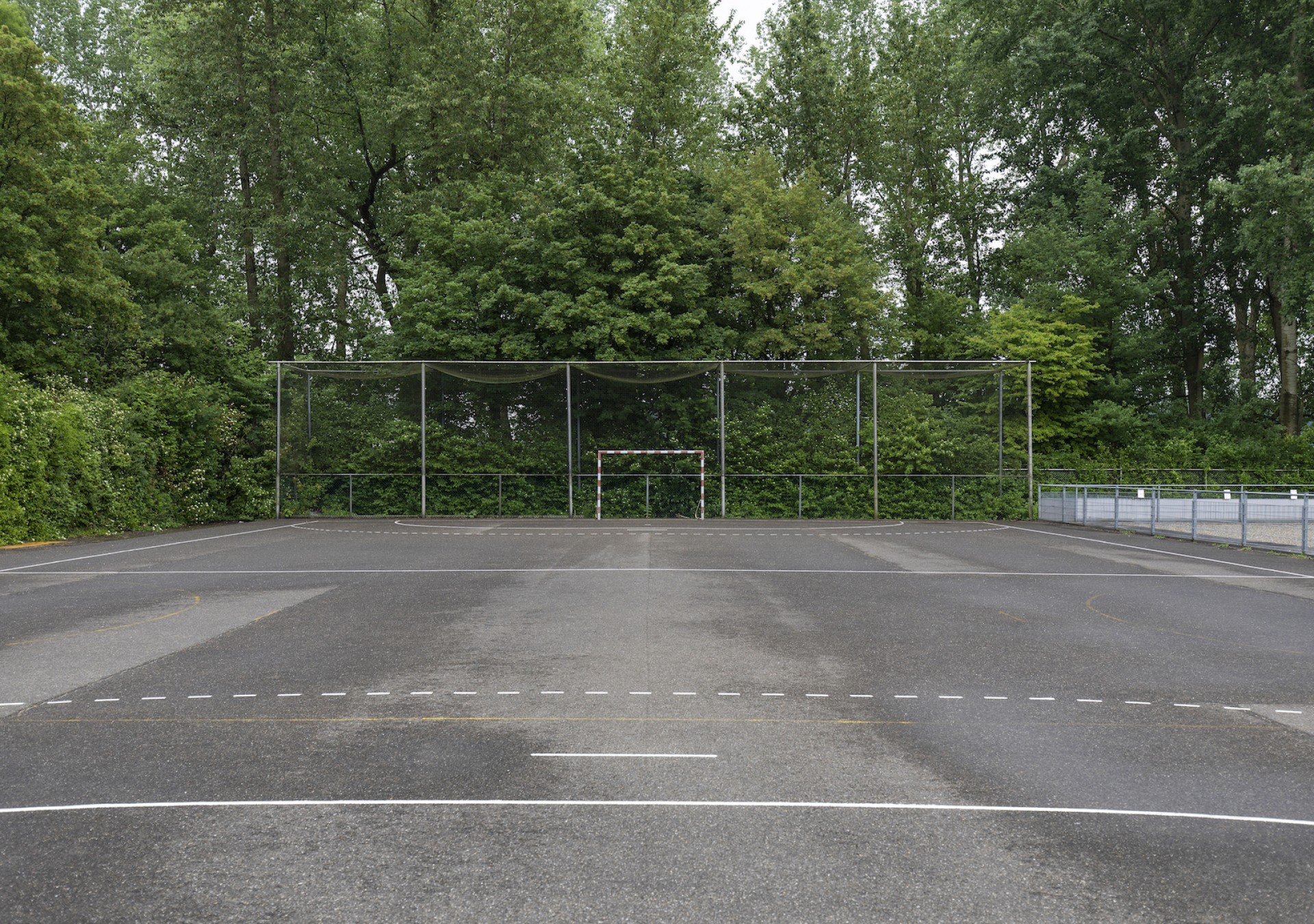 Handballen in de buitenlucht