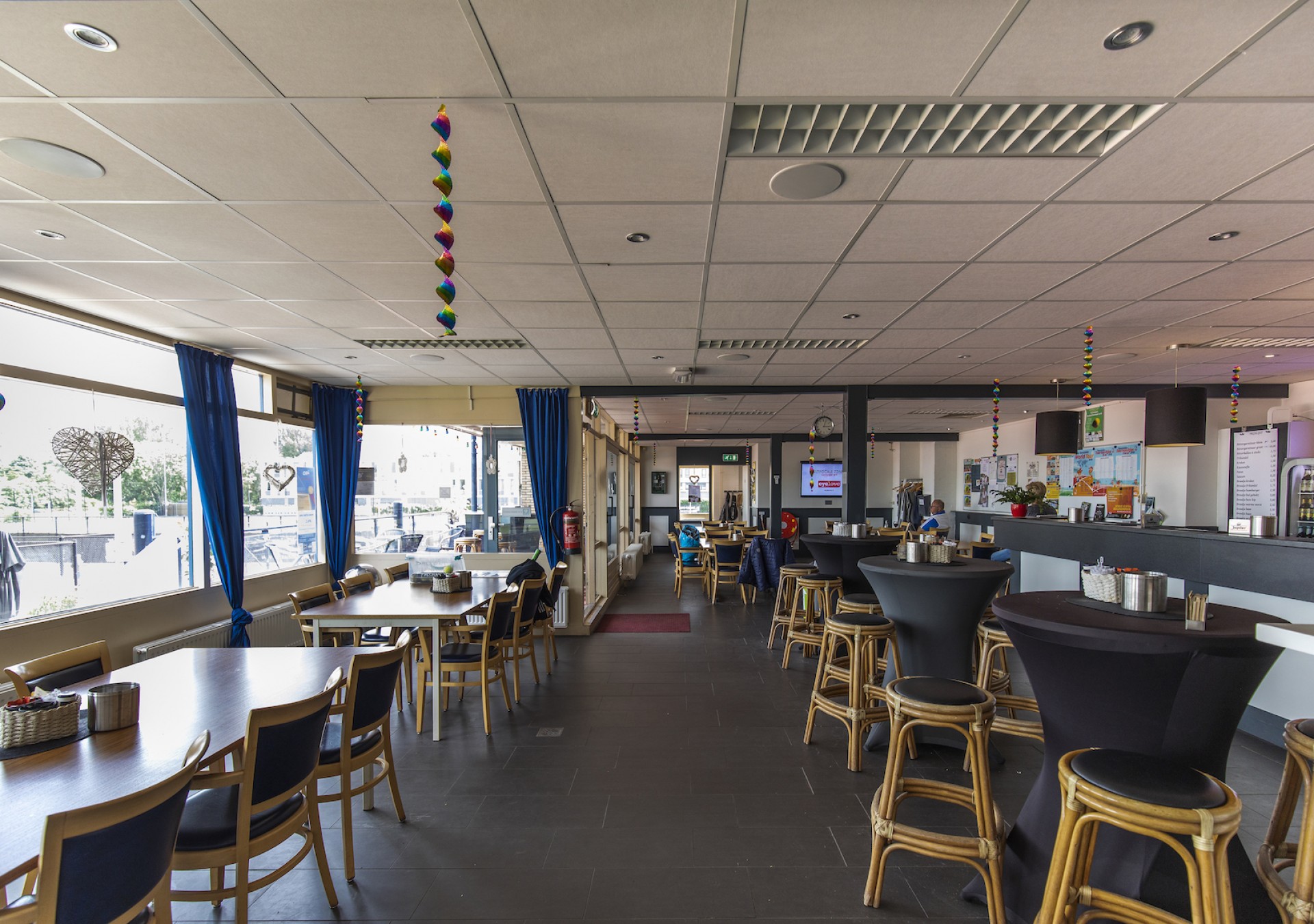 Voor een hapje en drankje na het sporten