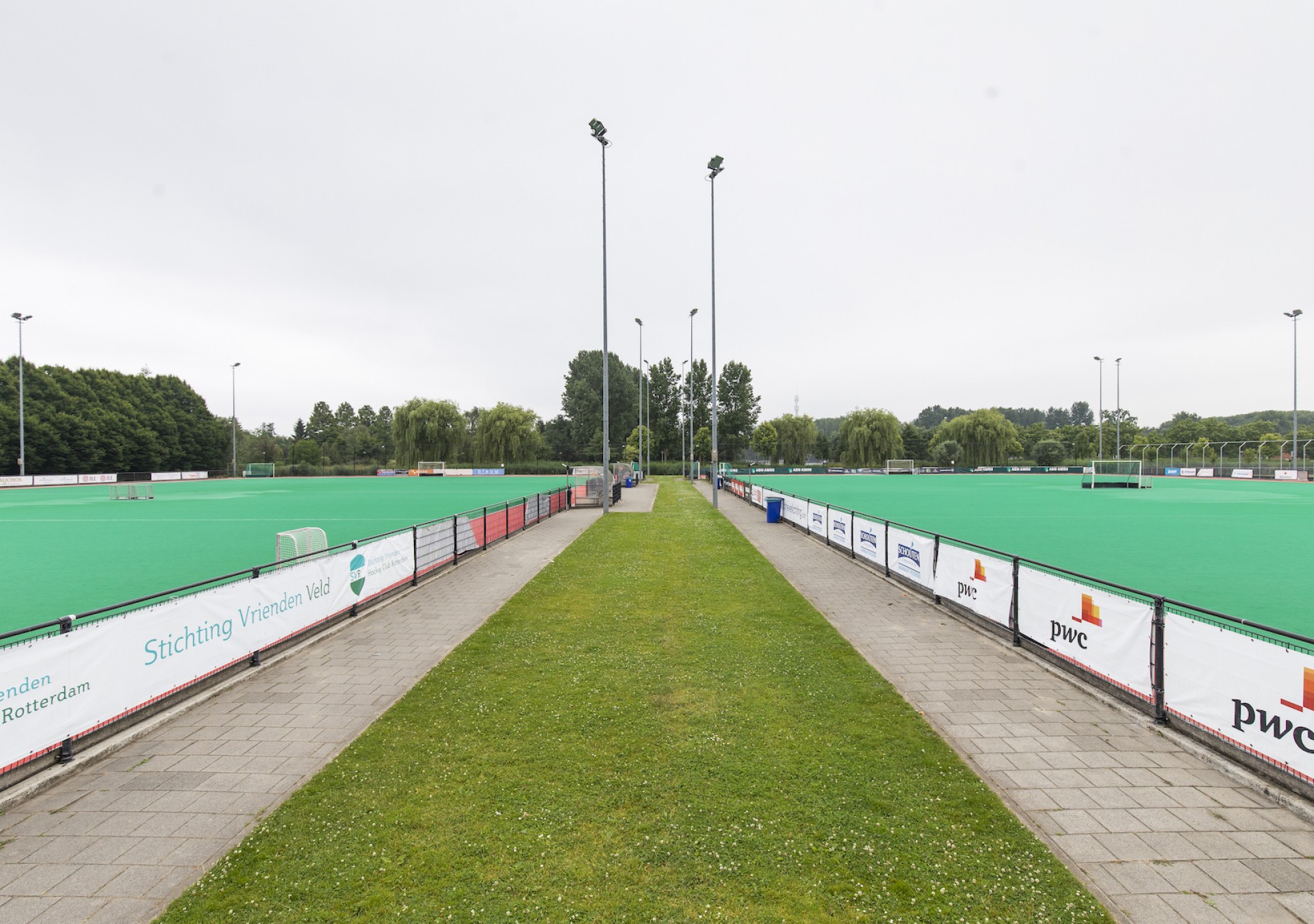 Uitzicht op de velden
Vanaf het complex is er uitzicht op diverse speelvelden