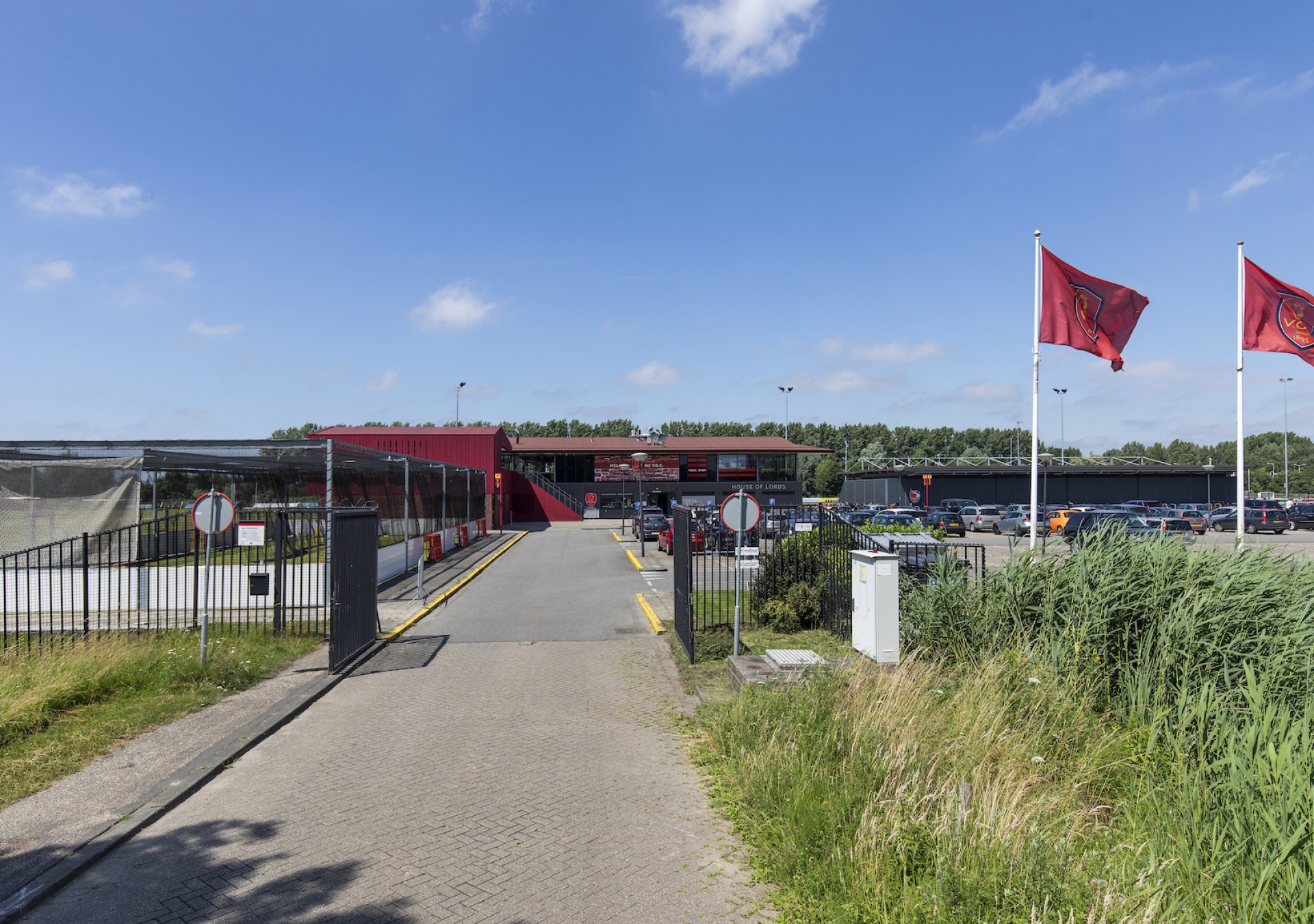 Een warm welkom en veel parkeergelegenheid