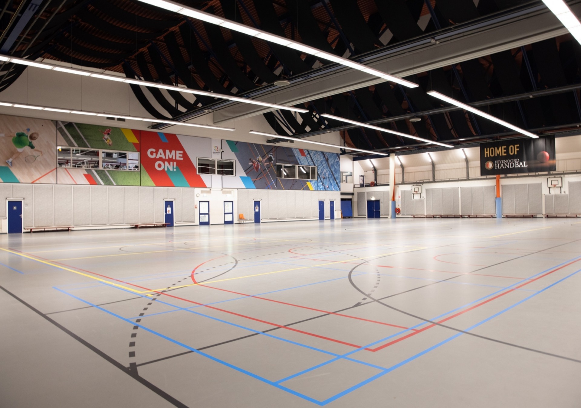 Waar je iedere balsport speelt