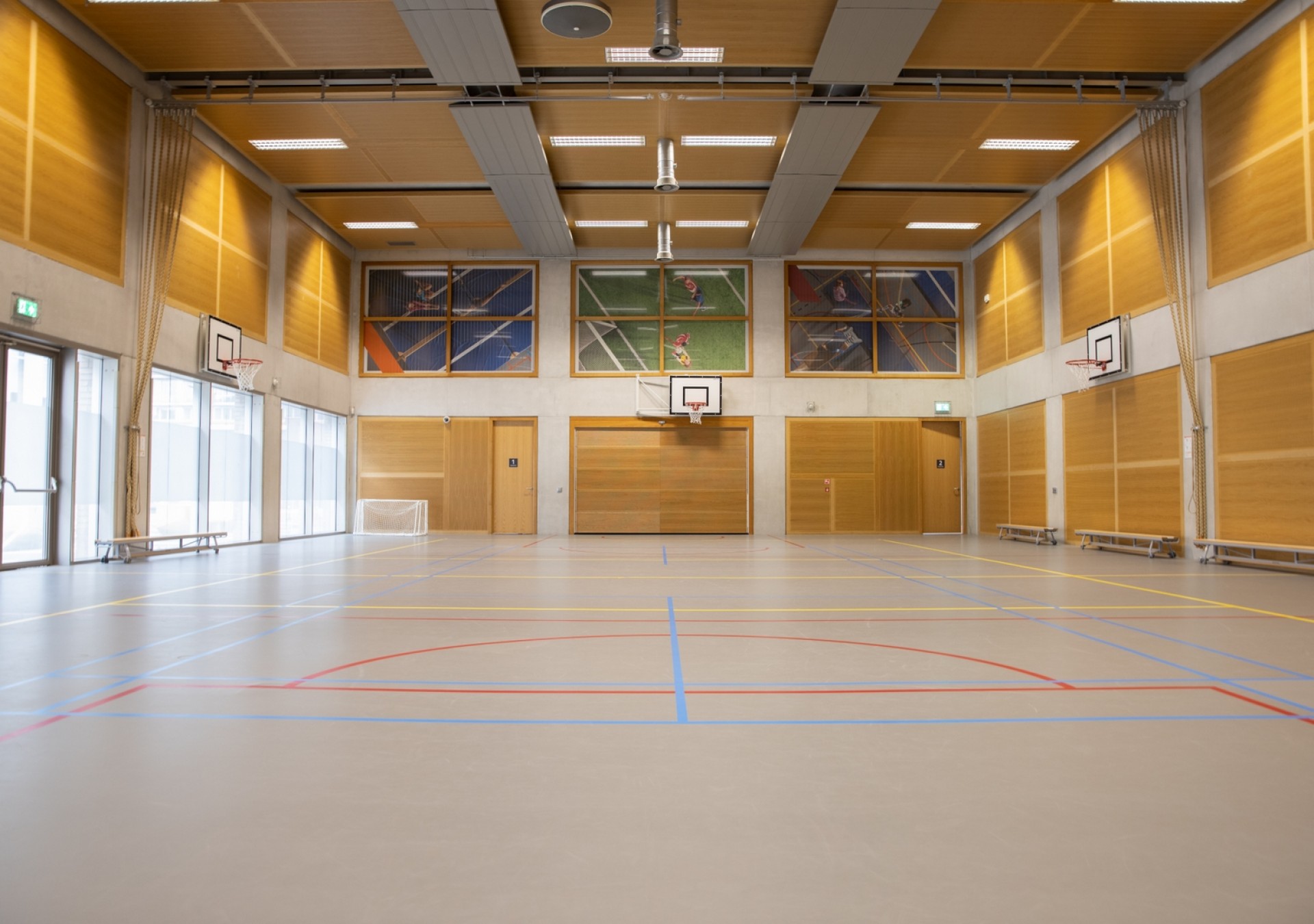 Hét terrein voor verschillende sporten