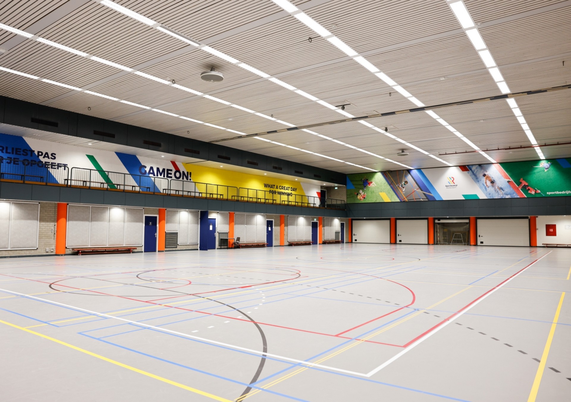 Hét terrein voor verschillende sporten